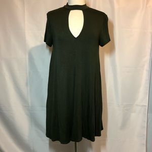 Olive green dress